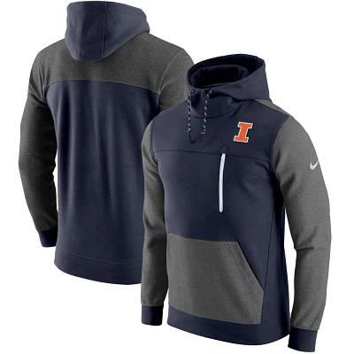 Nike Illinois Fighting Illini AV-15 20 Slim Fit Pullover Hoodie