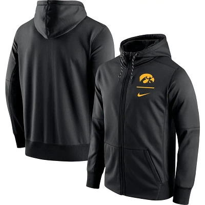 Nike Iowa Hawkeyes Logo Stack Performance Full-Zip Hoodie