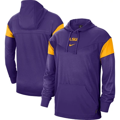 Nike LSU Tigers Sideline Jersey Pullover Hoodie