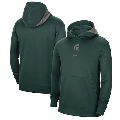 Nike Michigan State Spartans Team Basketball Spotlight Performance Pullover Hoodie