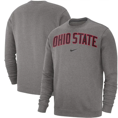 Nike Ohio State Buckeyes Club Fleece Sweatshirt                                                                                 