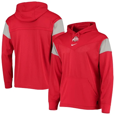 Nike Ohio State Buckeyes Sideline Jersey Pullover Hoodie