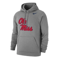 Nike Ole Miss Rebels Logo Club Pullover Hoodie