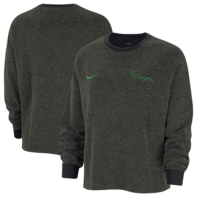 Nike Oregon Ducks Yoga Script Pullover Sweatshirt