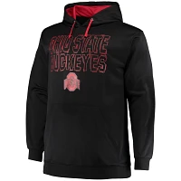 Ohio State Buckeyes Big  Tall Fleece Team Pullover Hoodie                                                                       