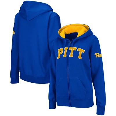 Pitt Panthers Arched Name Full-Zip Hoodie