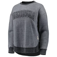 Pressbox Georgia Bulldogs Ponchoville Pullover Sweatshirt