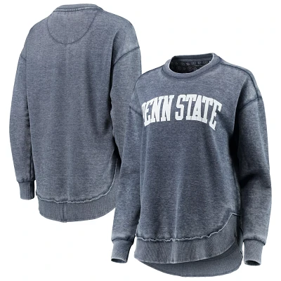 Pressbox Heather Penn State Nittany Lions Vintage Wash Pullover Sweatshirt
