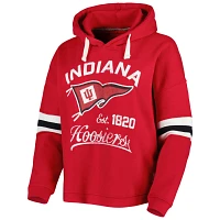 Pressbox Indiana Hoosiers Super Pennant Pullover Hoodie