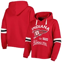 Pressbox Indiana Hoosiers Super Pennant Pullover Hoodie