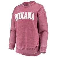 Pressbox Indiana Hoosiers Vintage Wash Pullover Sweatshirt