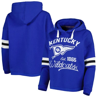 Pressbox Kentucky Wildcats Super Pennant Pullover Hoodie