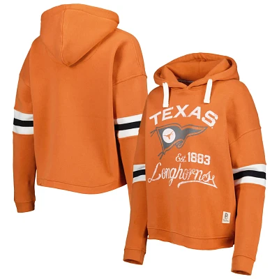 Pressbox Texas Longhorns Super Pennant Pullover Hoodie