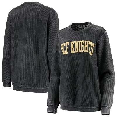 Pressbox UCF Knights Comfy Cord Vintage Wash Basic Arch Pullover Sweatshirt