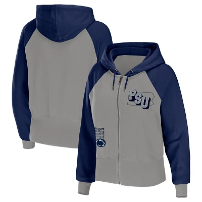 WEAR by Erin Andrews Penn State Nittany Lions Raglan Full-Zip Hoodie