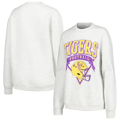 Women's Established  Co LSU Tigers Logo Pullover Sweatshirt