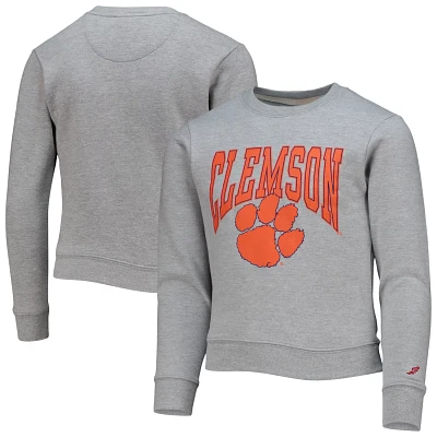 Youth League Collegiate Wear Clemson Tigers Essential Pullover Sweatshirt                                                       