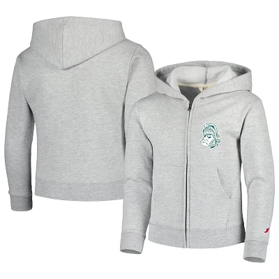 Youth League Collegiate Wear Michigan State Spartans Full-Zip Hoodie