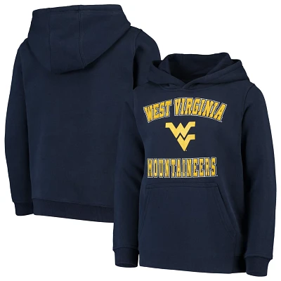 Youth West Virginia Mountaineers Big Bevel Pullover Hoodie