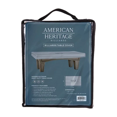 American Heritage Pool Table Cover                                                                                              