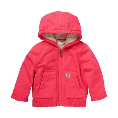 Carhartt Toddler Girls' Canvas Insulated Hood Active Jacket