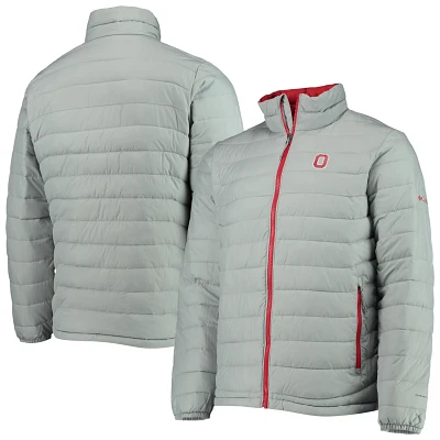 Columbia Ohio State Buckeyes Powder Lite Omni-Heat Reflective Full-Zip Jacket