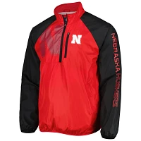 G-III Sports by Carl Banks / Nebraska Huskers Point Guard Raglan Half-Zip Jacket