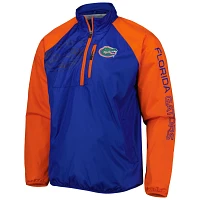 G-III Sports by Carl Banks /Orange Florida Gators Point Guard Raglan Half-Zip Jacket