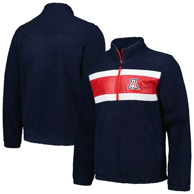 G-III Sports by Carl Banks Arizona Wildcats Pinch Runner Half-Zip Top