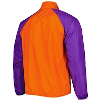 G-III Sports by Carl Banks Clemson Tigers Point Guard Raglan Half-Zip Jacket