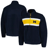 G-III Sports by Carl Banks Michigan Wolverines Pinch Runner Half-Zip Top