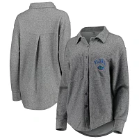 Gameday Couture Florida Gators Switch It Up Tri-Blend Button-Up Shacket                                                         