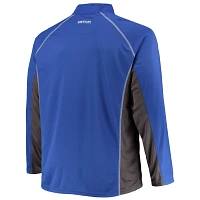 Kentucky Wildcats Big  Tall Textured Raglan Quarter-Zip Jacket