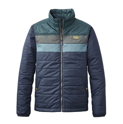 L.L.Bean Men's Mountain Classic Colorblock Puffer Jacket