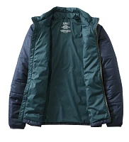 L.L.Bean Men's Mountain Classic Colorblock Puffer Jacket