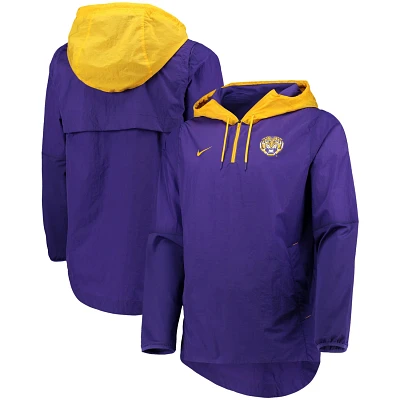 Nike /Gold LSU Tigers Player Quarter-Zip Jacket                                                                                 