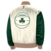 Nike Boston Celtics 2023/24 City Edition Courtside Premier Full-Snap Bomber Jacket