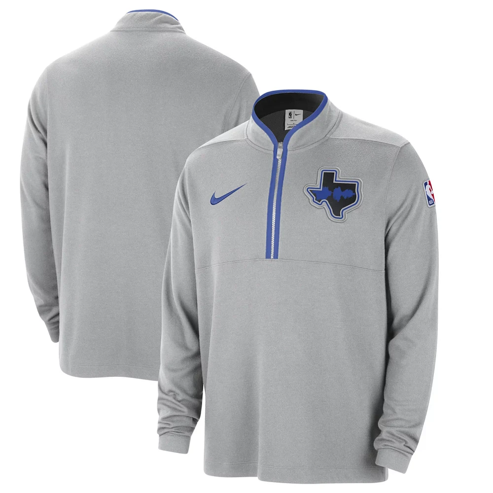 Nike Dallas Mavericks 2023/24 City Edition Authentic Coaches Half-Zip Top