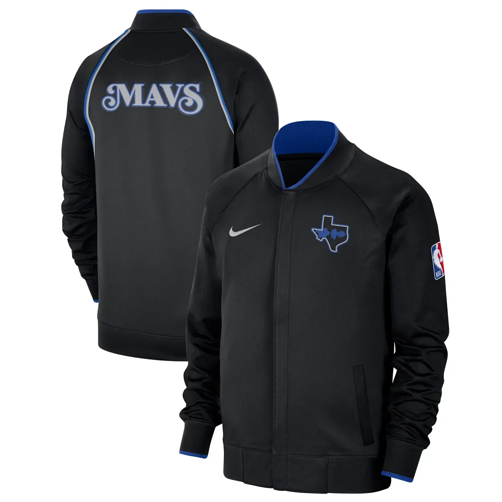 Nike Dallas Mavericks 2023/24 City Edition Authentic Showtime Performance Raglan Full-Zip Jacket