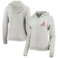 Nike Heathered Gray Alabama Crimson Tide Varsity Fleece Full-Zip Hoodie