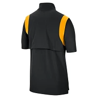 Nike Iowa Hawkeyes Coach Short Sleeve Quarter-Zip Jacket