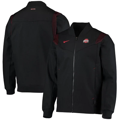 Nike Ohio State Buckeyes Full-Zip Bomber Jacket                                                                                 