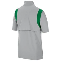 Nike Oregon Ducks Coach Short Sleeve Quarter-Zip Jacket