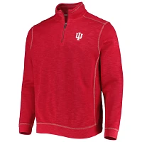 Tommy Bahama Indiana Hoosiers Sport Tobago Bay Tri-Blend Mock Neck Half-Zip Jacket