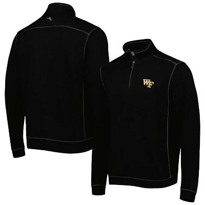 Tommy Bahama Wake Forest Demon Deacons Tobago Bay Tri-Blend Half-Zip Pullover