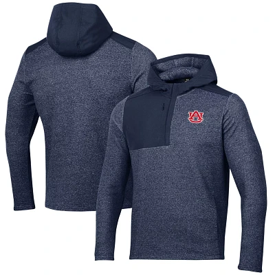 Under Armour Auburn Tigers Survivor Fleece Hoodie Quarter-Zip Jacket