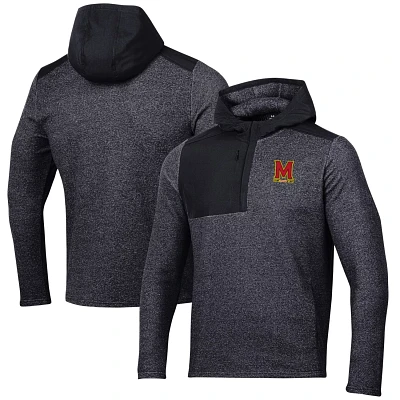 Under Armour Maryland Terrapins Survivor Fleece Hoodie Quarter-Zip Jacket