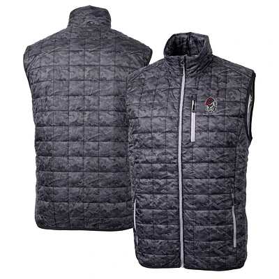 Cutter  Buck Georgia Bulldogs Rainier PrimaLoft Eco Insulated Printed Full-Zip Puffer Vest