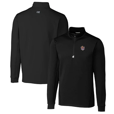 Cutter  Buck LSU Tigers Traverse Stretch Quarter Zip-Pullover Top
