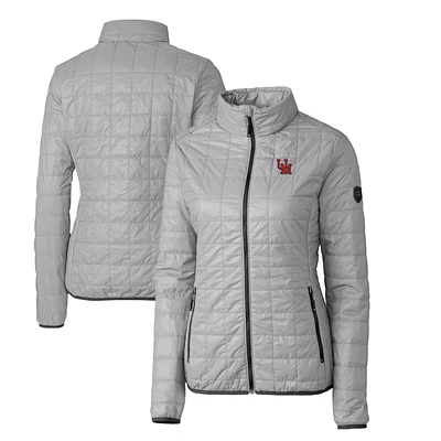 Cutter  Buck Ole Miss Rebels Vault Rainier PrimaLoft Eco Insulated Full-Zip Puffer Jacket